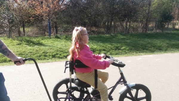Ruby's new life on wheels means everything to her
